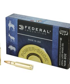 Federal Power-Shok 308 Winchester (7.62 NATO) Soft Point 150gr, 20Box/10Cs