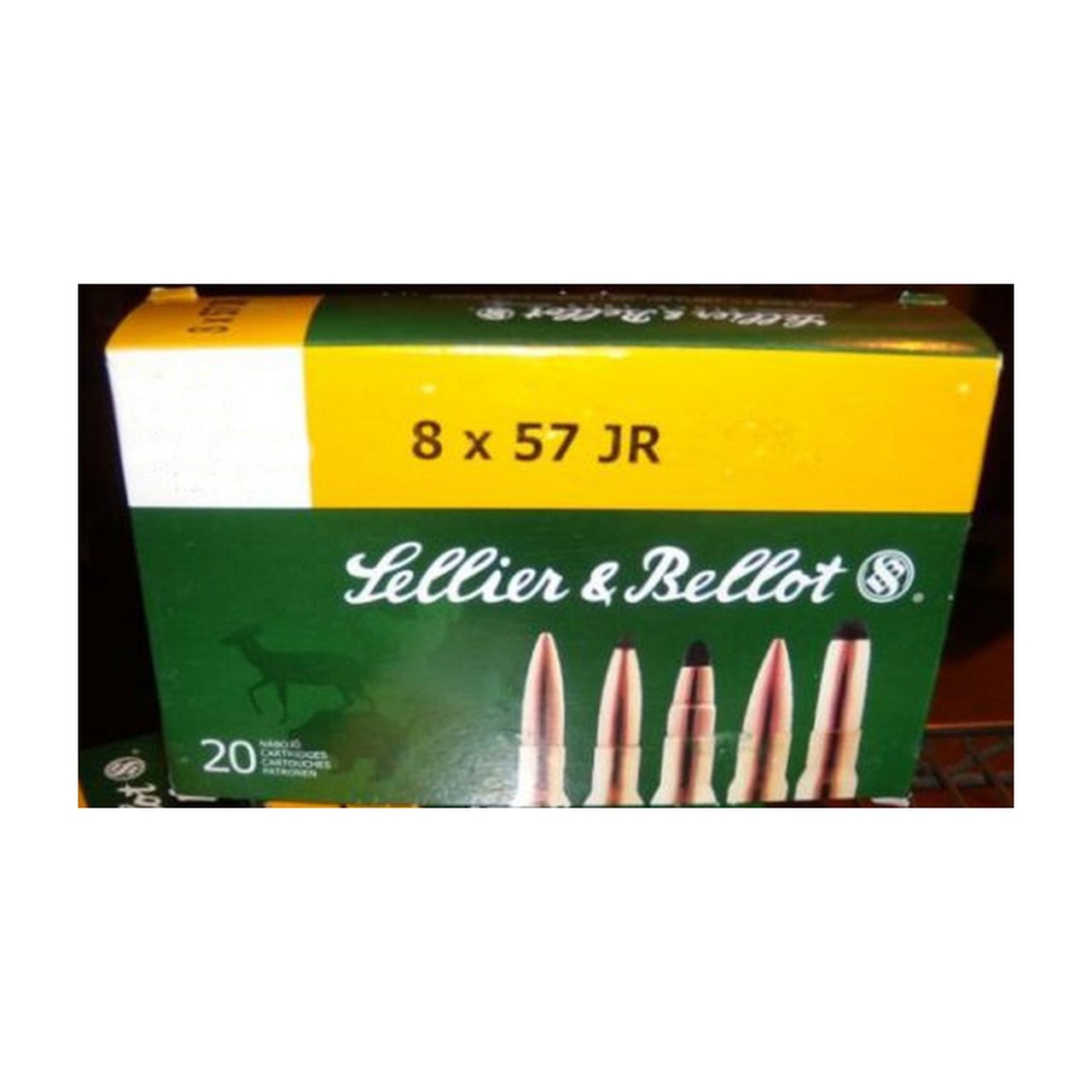 Sellier and Bellot 8X57jr 196 SP 20Rd/Box Sellier and Bellot 8X57jr 196 SP 20Rd/Box