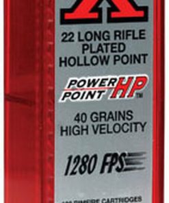 Winchester Super-X 22LR 40gr, Plated Power-Point, 100rd/Box