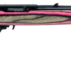 Ruger 10/22 22LR Rifle, Pink and Black Laminated Stock