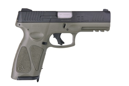 Taurus G3 9mm Pistol Black and Olive Drab Green Taurus G3 9mm Pistol Black and Olive Drab Green
