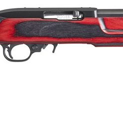Ruger 10/22 Target Lite 22LR Rifle with Black and Red Laminate Thumbhole Stock