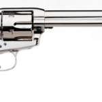 Uberti 1873 Cattleman Nickel 45 Long Colt Revolver 7.5" Barrel