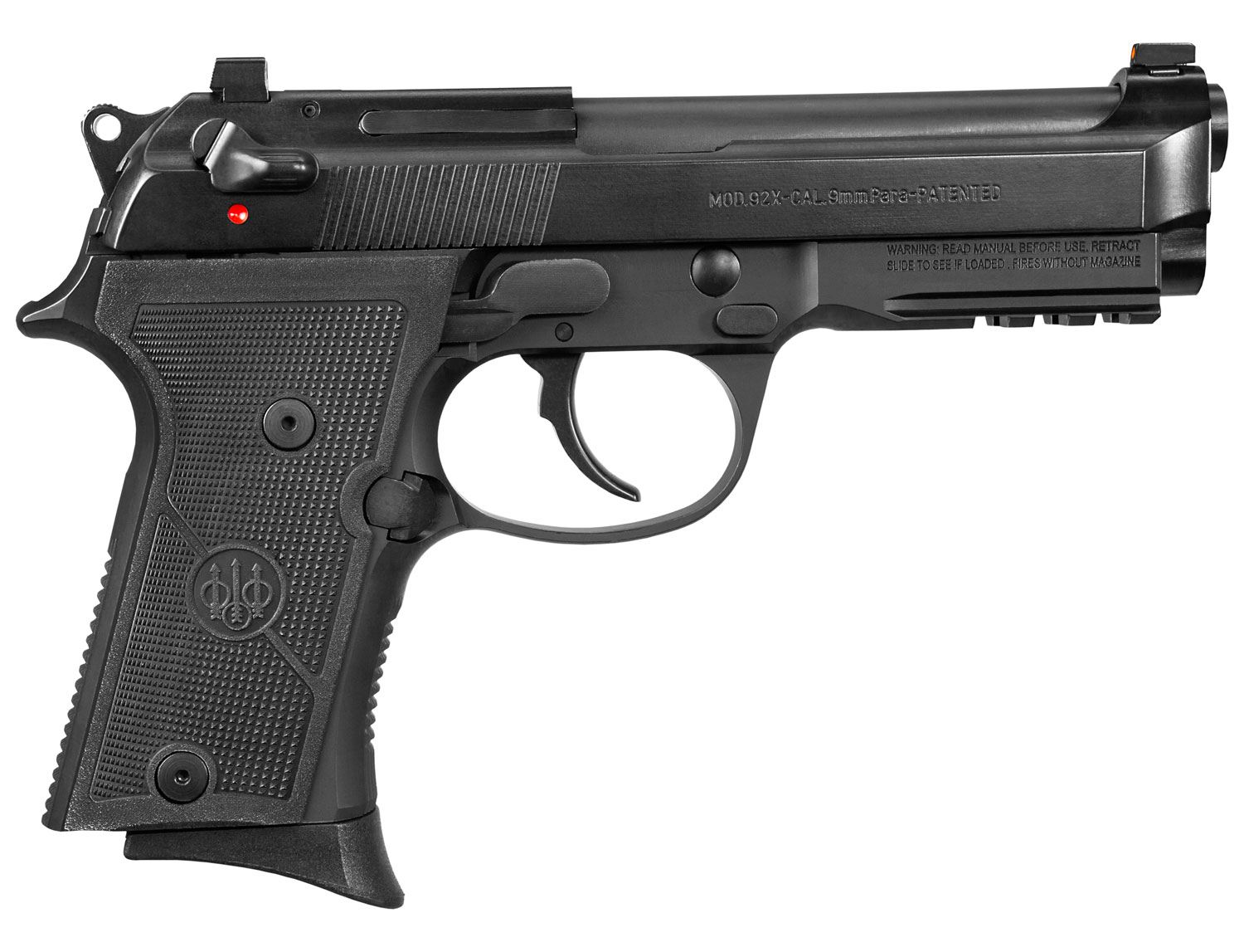 Beretta 92X Compact G 9mm Pistol, with Rail, Decocker Only 10 Round Beretta 92X Compact G 9mm Pistol, with Rail, Decocker Only 10 Round