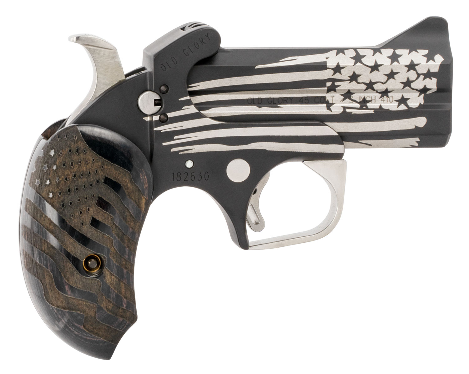 Bond Arms Old Glory 45LC/410 Pistol 3.5" Barrels Bond Arms Old Glory 45LC/410 Pistol 3.5" Barrels