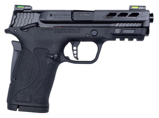 Buy Smith & Wesson Performance Center M&P 380 Shield EZ 380 ACP Pistol with Manual Safety and Ported Barrel, Black