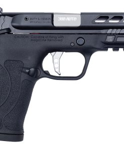Smith & Wesson Performance Center M&P 380 Shield EZ 380 ACP Pistol with Manual Safety and Ported Barrel, Silver