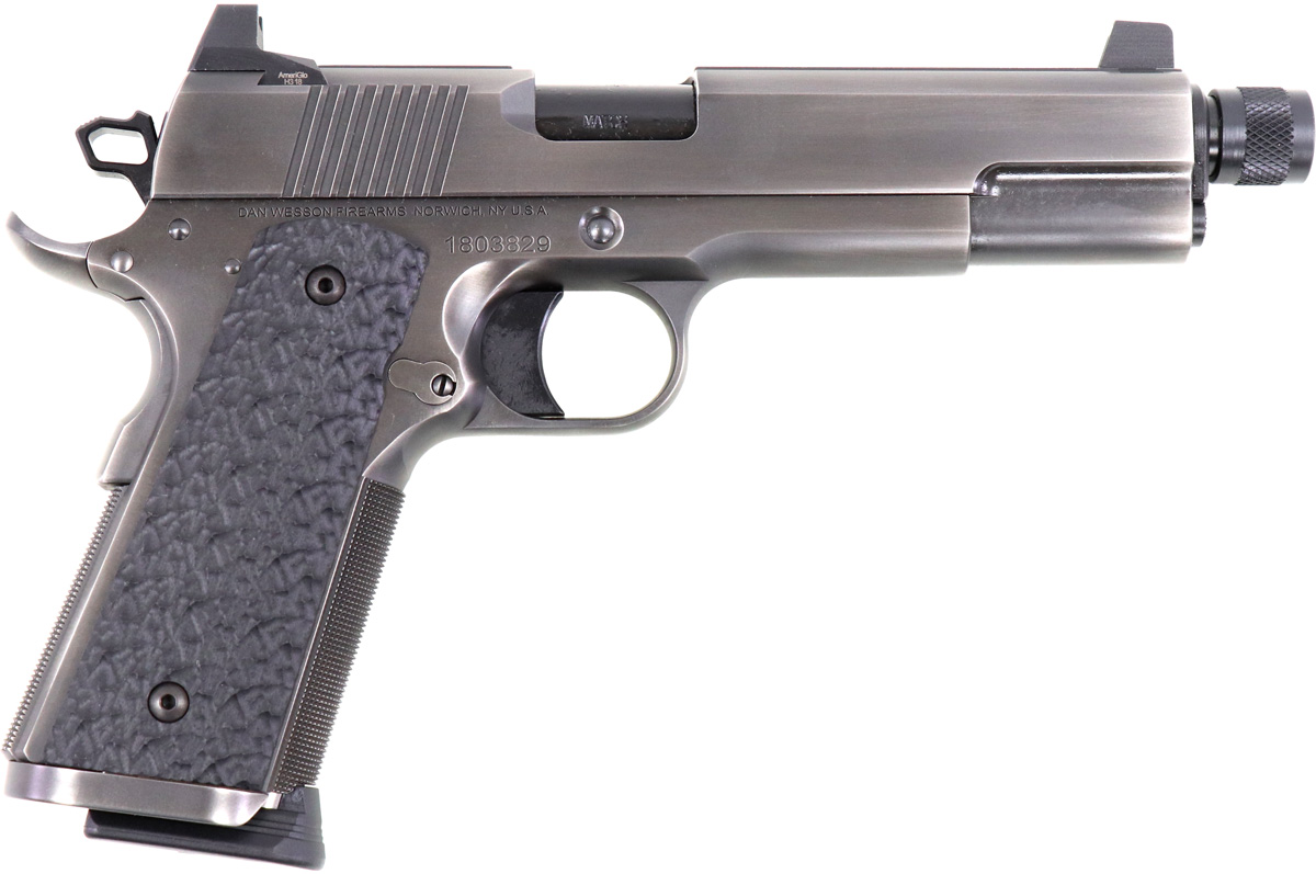 Dan Wesson 1911 Wraith 9mm Distressed Finish Pistol with Threaded Barrel Dan Wesson 1911 Wraith 9mm Distressed Finish Pistol with Threaded Barrel
