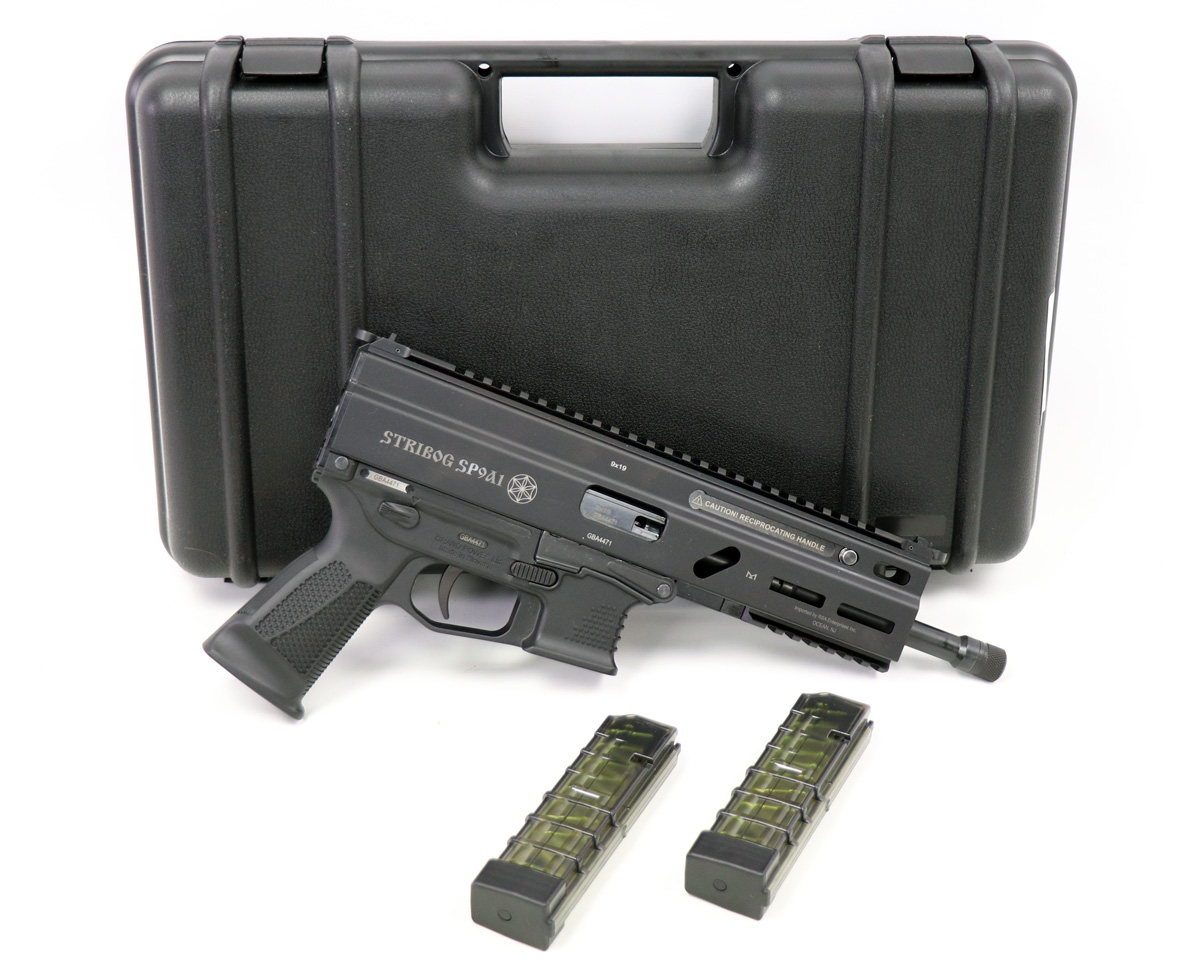Grand Power Stribog SP9 A1 9mm Tactical Pistol 8" Threaded Barrel Grand Power Stribog SP9 A1 9mm Tactical Pistol 8" Threaded Barrel