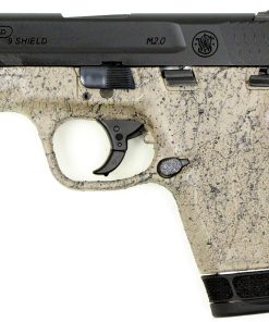 Smith & Wesson M&P Shield M2.0 9mm Pistol, FDE with Black Spiderweb