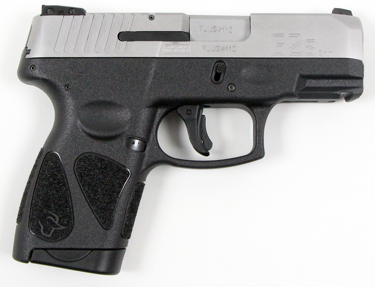 Taurus G2S 9mm Pistol Black and Stainless Taurus G2S 9mm Pistol Black and Stainless