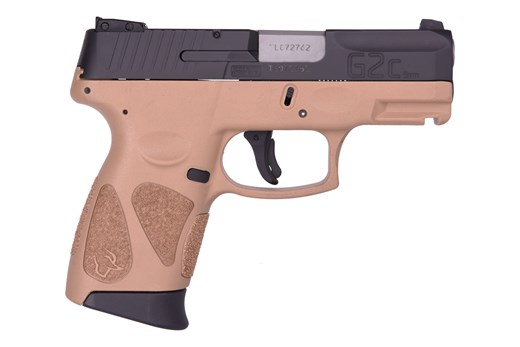 Taurus G2C 9mm Pistol Black and Flat Dark Earth Taurus G2C 9mm Pistol Black and Flat Dark Earth