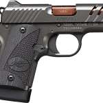 Kimber Micro 9 ESV Gray 9mm Pistol with TiCN Rose Copper Barrel