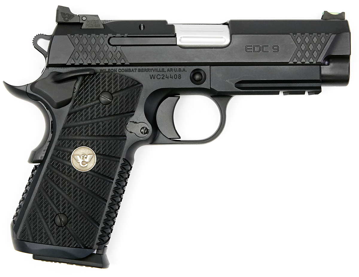 Wilson Combat EDC 9 Compact 9mm Pistol with Rail Wilson Combat EDC 9 Compact 9mm Pistol with Rail