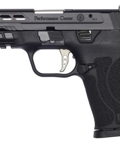 Smith & Wesson Performance Center M&P 9 Shield EZ 9mm Pistol with Ported Barrel, Silver
