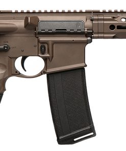 Daniel Defense DDM4 V7 AR-15 5.56 NATO Pistol with SBA3 Arm Brace Brown Cerakote