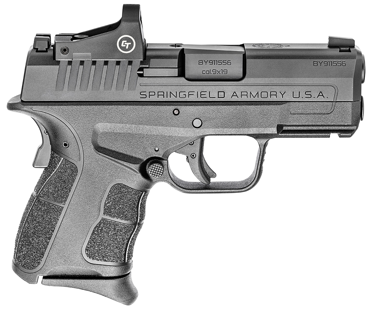 Springfield Armory XD-S Mod.2 3.3" 9mm Pistol with Crimson Trace Red Dot Sight Springfield Armory XD-S Mod.2 3.3" 9mm Pistol with Crimson Trace Red Dot Sight