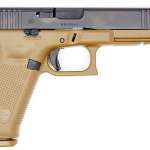 Glock 34 Gen5 MOS 9mm Pistol Flat Dark Earth Frame