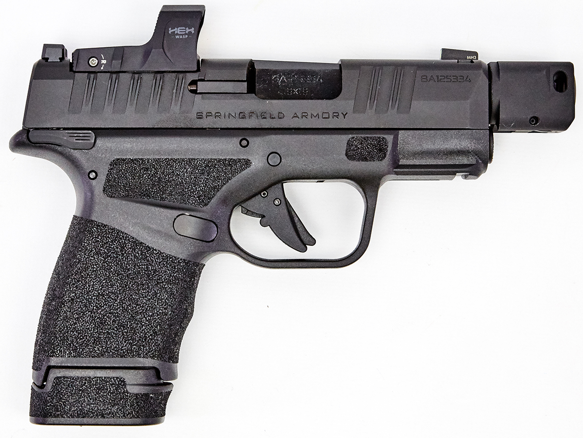 Springfield Armory Hellcat RDP 9mm Pistol with Hex Red Dot and Manual Safety Springfield Armory Hellcat RDP 9mm Pistol with Hex Red Dot and Manual Safety