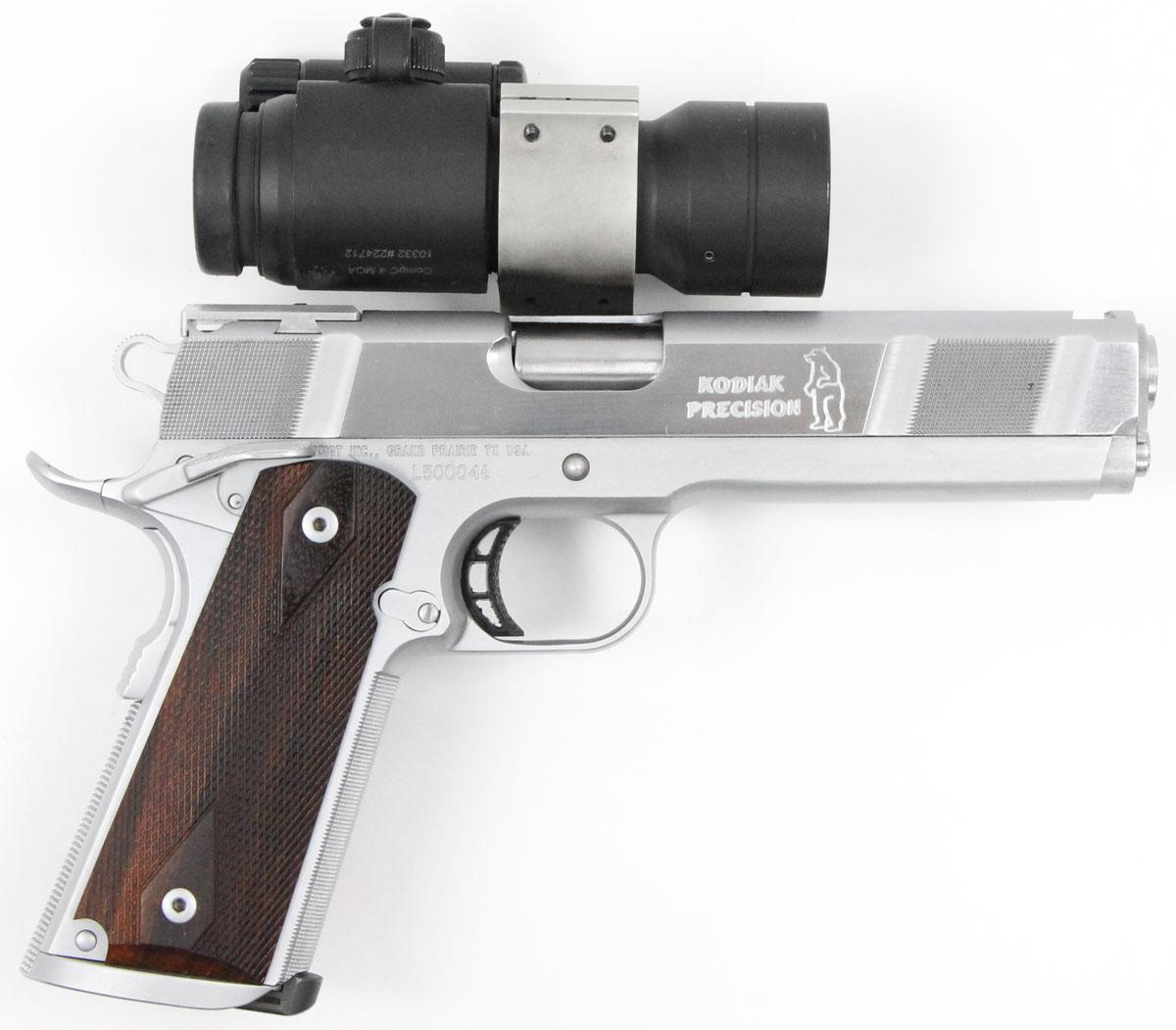 Strayer Infinity 1911 45 ACP / 40 S&W Pistol - Used in Good Condition *Two Kodiak Precision Slides* Strayer Infinity 1911 45 ACP / 40 S&W Pistol - Used in Good Condition *Two Kodiak Precision Slides*