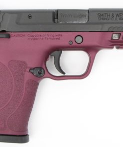 Smith & Wesson M&P Shield EZ Black Cherry Edition 9mm Pistol with Manual Safety - Hyatt Custom