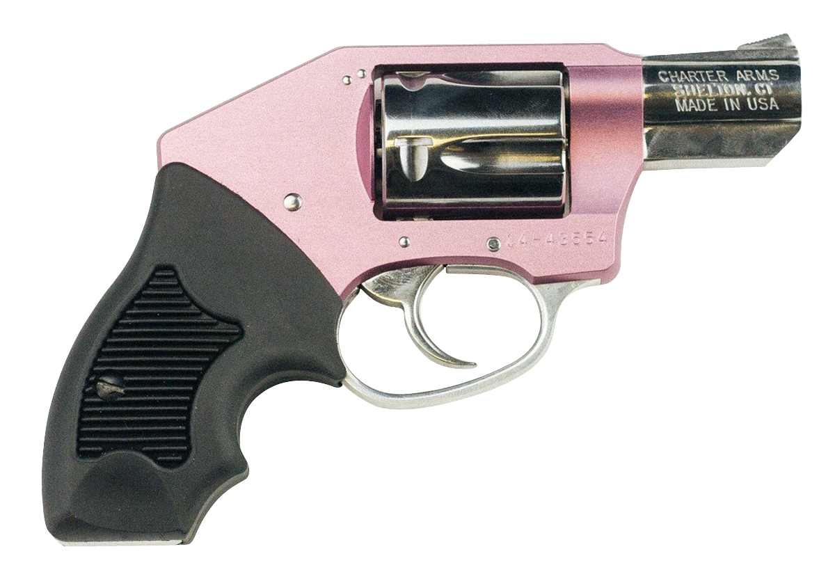 Charter Arms Pink Chic Lady 38 Special Revolver Charter Arms Pink Chic Lady 38 Special Revolver