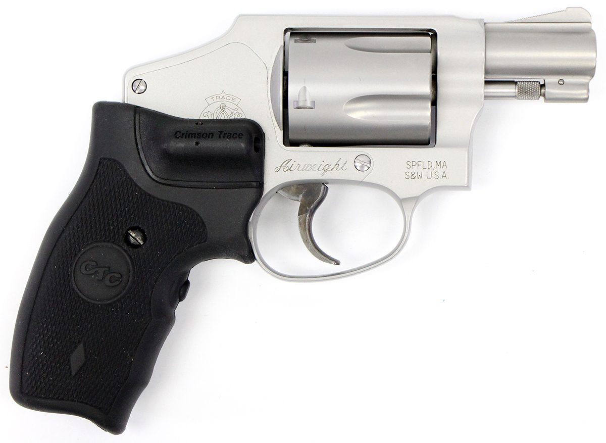 Smith & Wesson 642-2 38 Special Revolver - Used in Good Condition *Crimson Trace Laser* Smith & Wesson 642-2 38 Special Revolver - Used in Good Condition *Crimson Trace Laser*