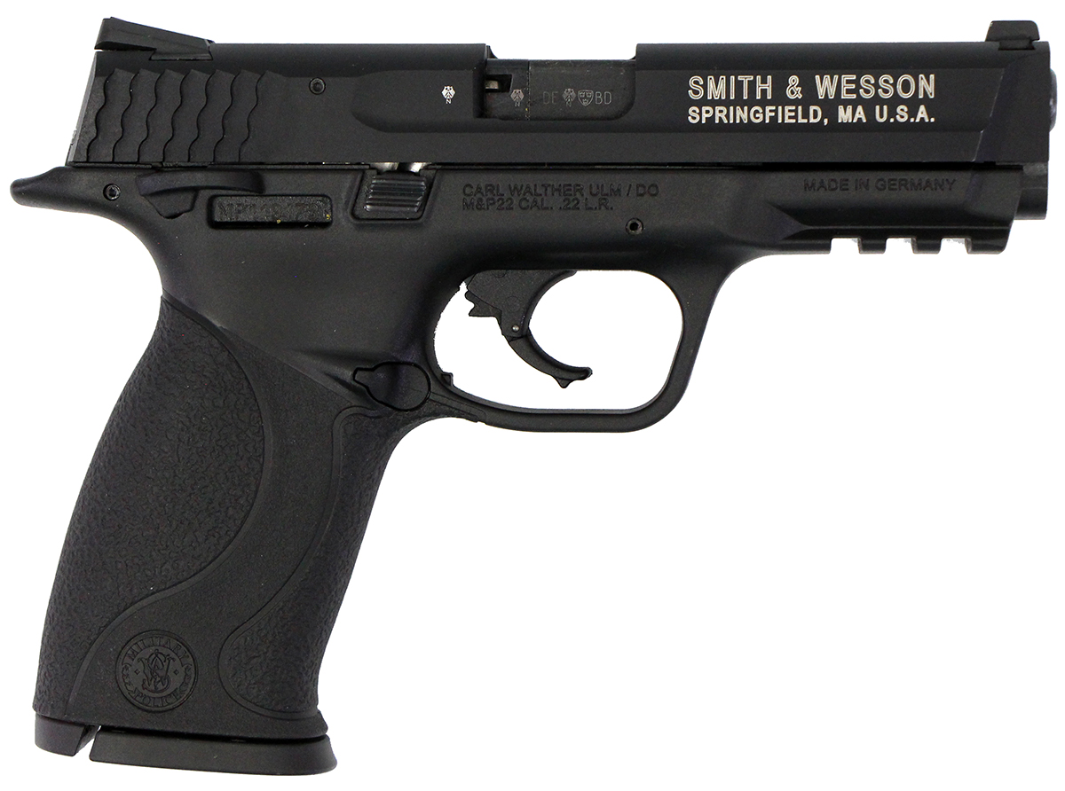 Smith & Wesson M&P 22 22LR Pistol - Used in Good Condition with Box Smith & Wesson M&P 22 22LR Pistol - Used in Good Condition with Box