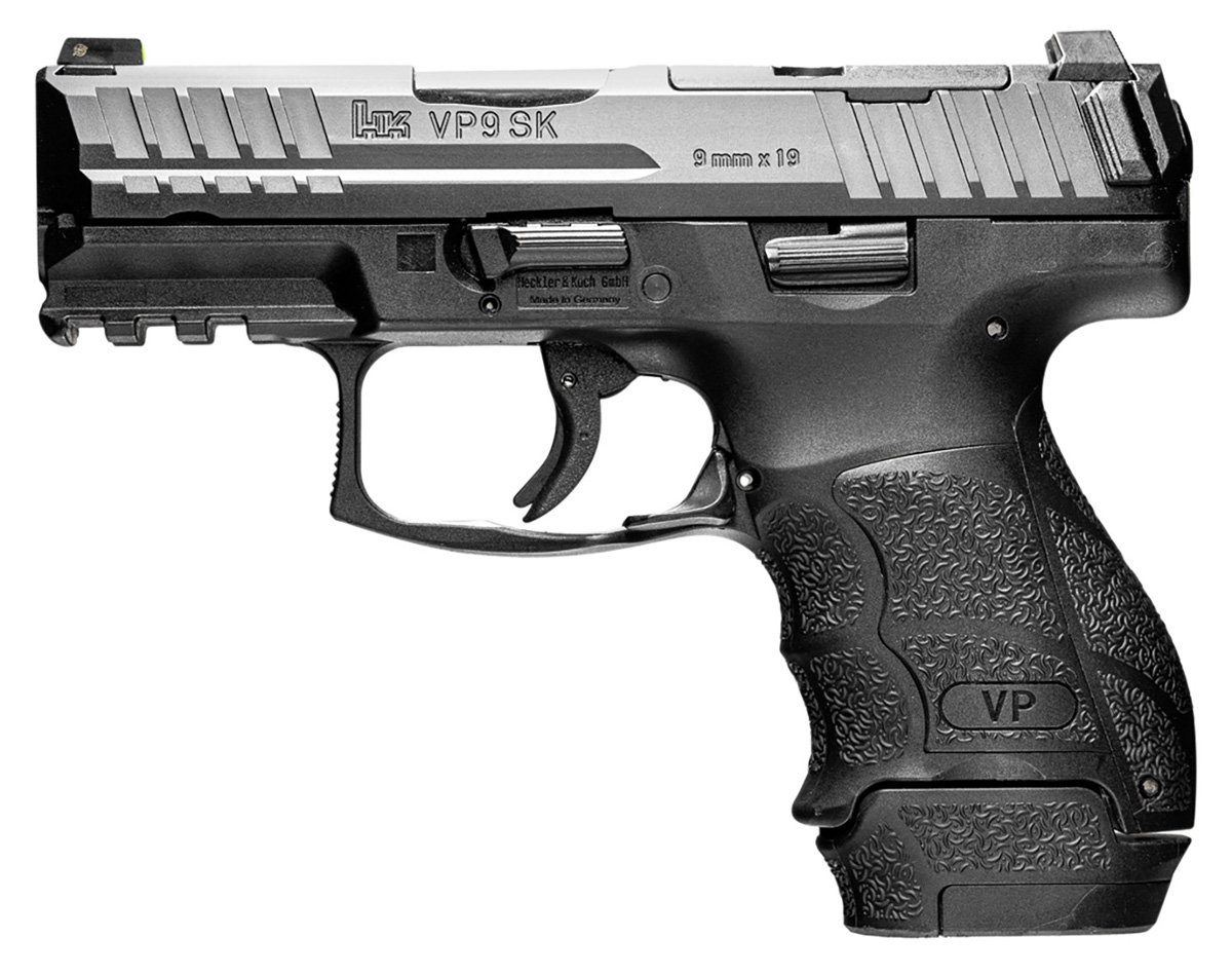 Heckler & Koch VP9SK Optics Ready 9mm Pistol with Night Sights Heckler & Koch VP9SK Optics Ready 9mm Pistol with Night Sights