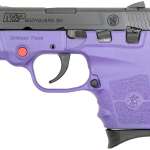 Smith & Wesson BodyGuard 380 Purple Passion Edition 380 ACP Pistol, Laser