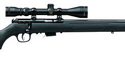 Savage Model 93R17 FXP 17 HMR Rifle with 3-9x40 Scope Accutrigger