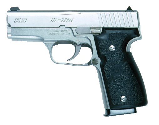 Kahr K9 9mm Pistol, Night Sights, CA Compliant, Matte Stainless Finish Kahr K9 9mm Pistol, Night Sights, CA Compliant, Matte Stainless Finish