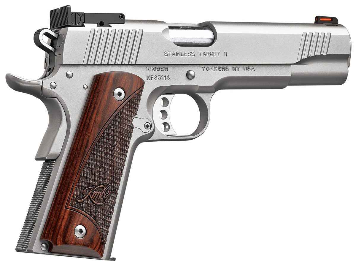 Kimber 1911 Stainless Target II 45 ACP Pistol Kimber 1911 Stainless Target II 45 ACP Pistol