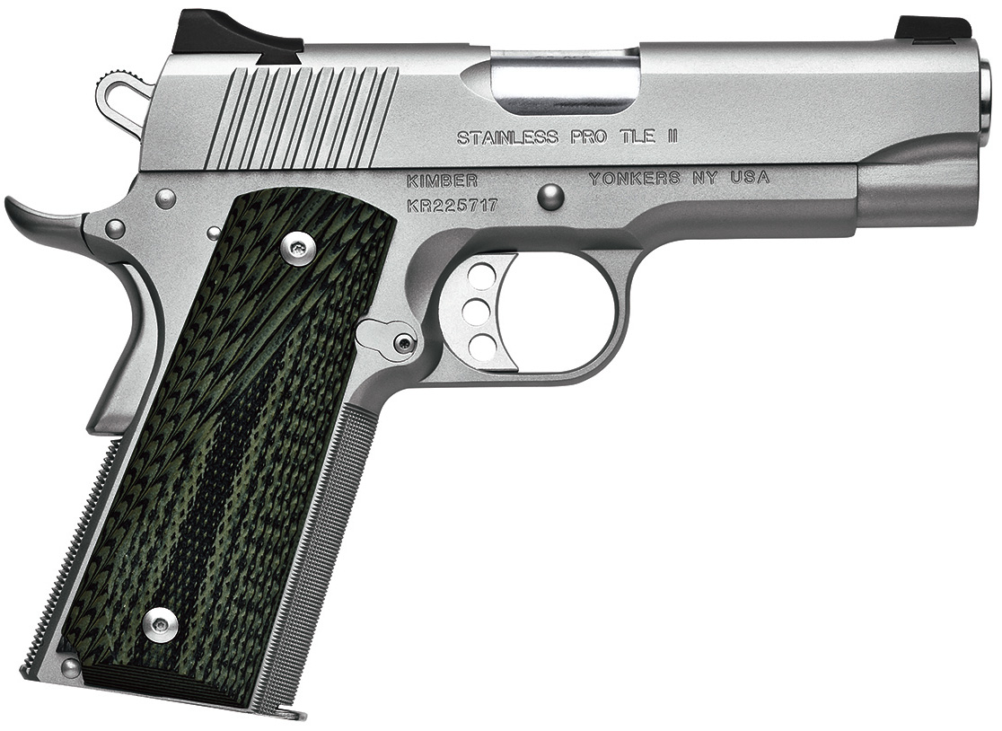 Kimber 1911 TLE Pro II Stainless 45 ACP Pistol Kimber 1911 TLE Pro II Stainless 45 ACP Pistol