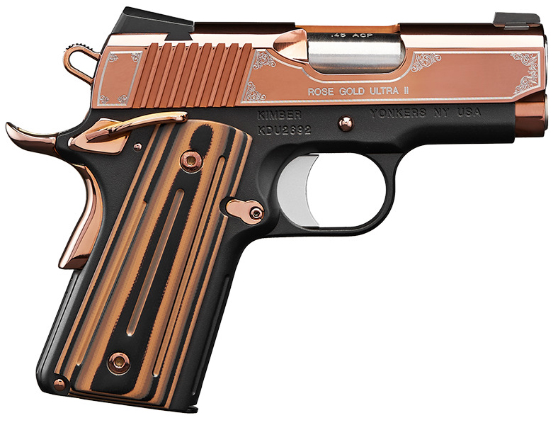 Kimber 1911 Rose Gold Ultra II 45 ACP Pistol Kimber 1911 Rose Gold Ultra II 45 ACP Pistol