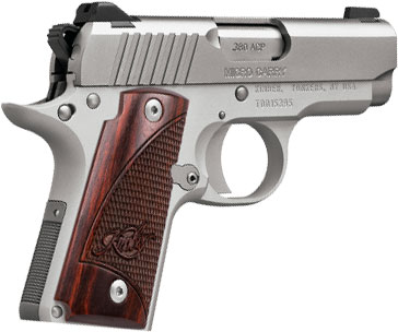 Kimber Micro Carry Stainless Rosewood 380 ACP Pistol - Ready To Carry Package with Desantis Holster Kimber Micro Carry Stainless Rosewood 380 ACP Pistol - Ready To Carry Package with Desantis Holster
