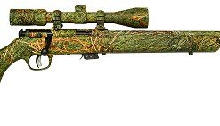 Savage Model 93 XP Camo 22 Mag Rifle with 3-9x40 Scope Accutrigger