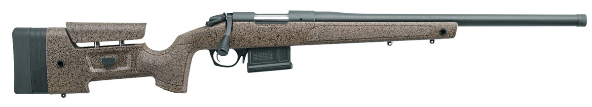 Bergara B-14 HMR Brown Mini-Chassis 308 Win Rifle 20" Threaded Barrel Bergara B-14 HMR Brown Mini-Chassis 308 Win Rifle 20" Threaded Barrel