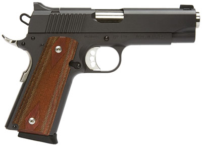 Magnum Research MR1911C Compact .45 ACP Pistol, Black Finish, Wood Grips Magnum Research MR1911C Compact .45 ACP Pistol, Black Finish, Wood Grips