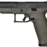 CZ P-10 F OD Green 9mm Pistol, with Night Sights- 10 Round Magazines