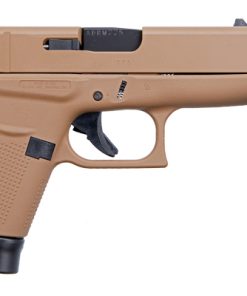 Glock 43 Apollo Custom Cerakote Davidson's Dark Earth Exclusive 9mm Pistol