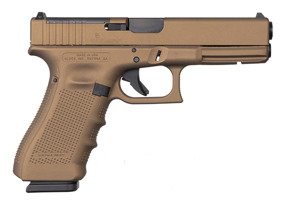 Glock 17 Gen4 MOS Burnt Bronze 9mm Pistol Glock 17 Gen4 MOS Burnt Bronze 9mm Pistol