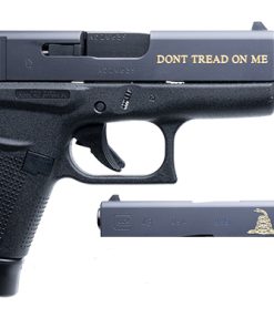 Glock 43 Davidson's "Don't Tread On Me" 9mm Pistol