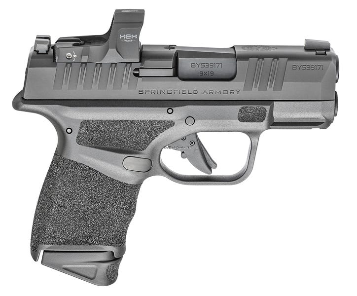 Springfield Armory Hellcat 9mm Pistol with Hex Red Dot Springfield Armory Hellcat 9mm Pistol with Hex Red Dot