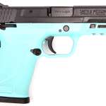 Smith & Wesson M&P 2.0 Shield EZ Robin's Egg Blue Edition 9mm Pistol - Hyatt Custom