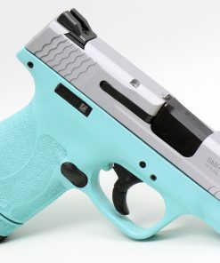 Smith & Wesson M&P 2.0 Shield Robin's Egg Stainless Edition 9mm Pistol - Hyatt Custom