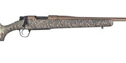 Christensen Arms Mesa Green with Black/Tan Webbing 6.5 Creedmoor Rifle 22" Bronze Cerakote Barrel