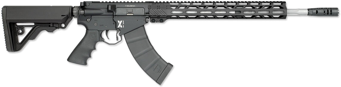 Rock River LAR-47 X-Series X-1 with Operator CAR Stock 7.62x39 Rifle, 18" Barrel