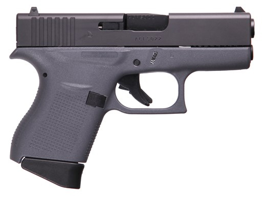 Glock 43 Gray Frame 9mm Pistol Glock 43 Gray Frame 9mm Pistol