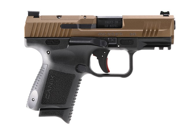 Century International Arms Canik TP9 Elite Subcompact 9mm Pistol with Bronze Slide Century International Arms Canik TP9 Elite Subcompact 9mm Pistol with Bronze Slide